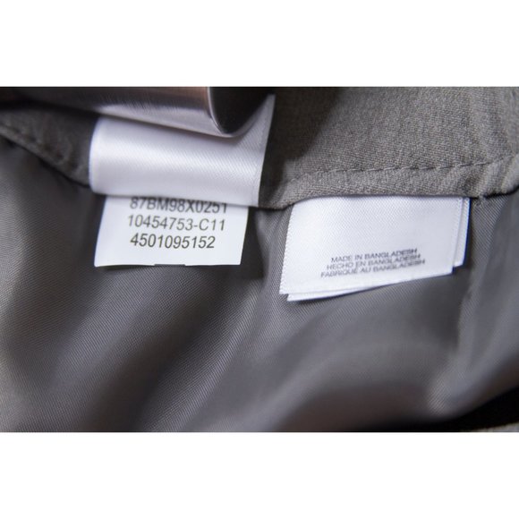 NINE WEST GRAY SHORT SKIRT - Picture 4 of 16